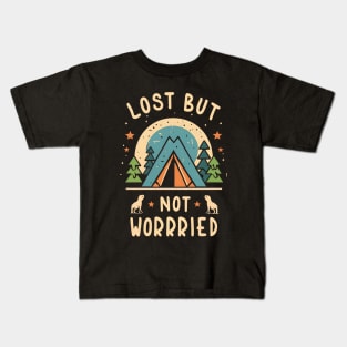 Funny camping saying Kids T-Shirt